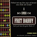 Guitar Notes's Combination Pack Package for Acoustic Electric Guitar - Learn to Play Fret Daddy's most popular scales